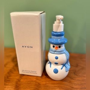 Avon Snowman Soap Dispenser